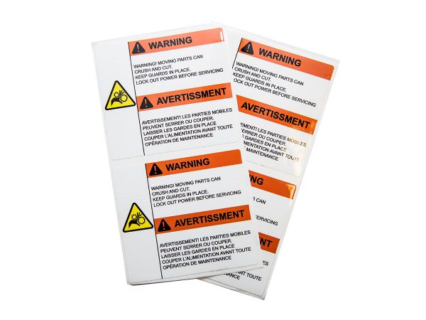 laminated labels/stickers
